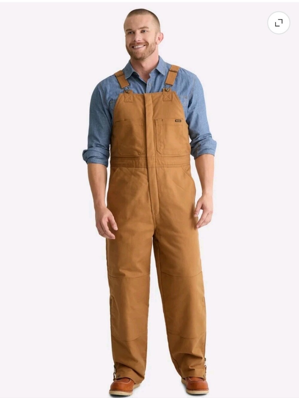 2XL-Brahma Insulated Bib Overalls